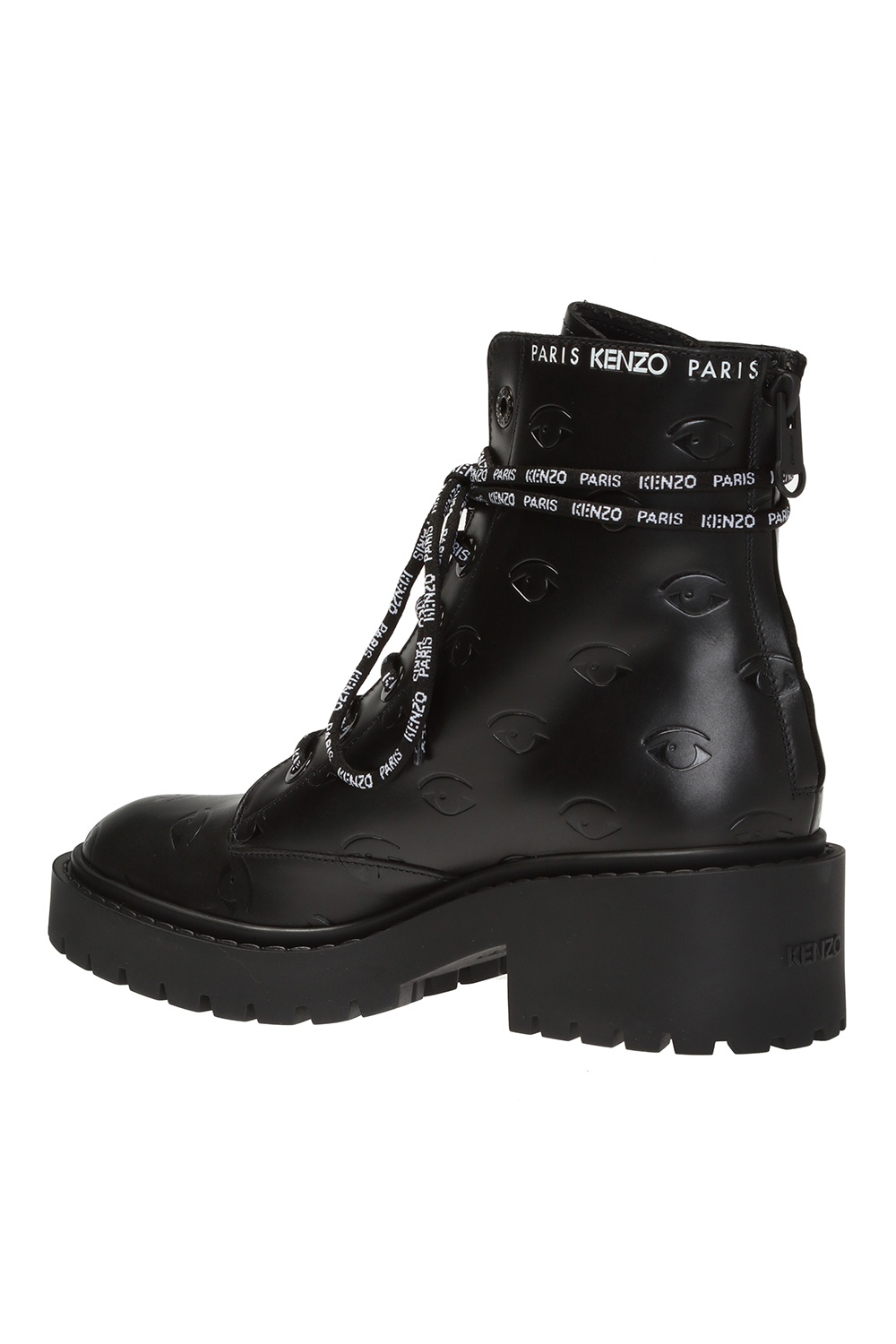 kenzo lace up ankle boots